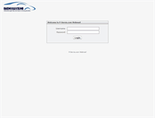 Tablet Screenshot of mail.p-servis.com
